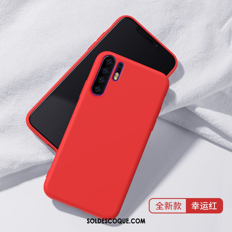 Coque Huawei P30 Pro Protection Fluide Doux Téléphone Portable Silicone Noir Housse En Vente