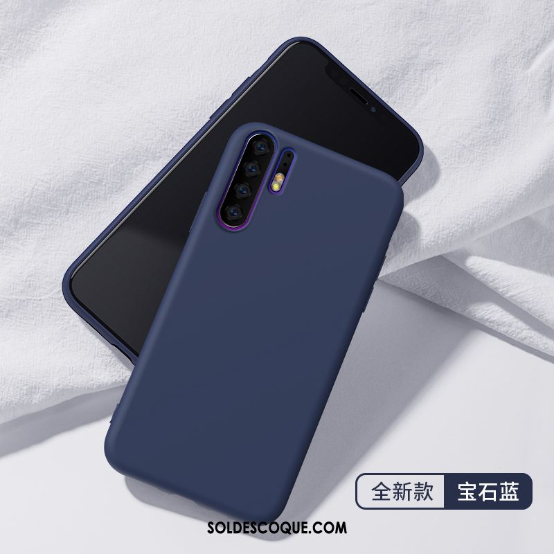 Coque Huawei P30 Pro Protection Fluide Doux Téléphone Portable Silicone Noir Housse En Vente