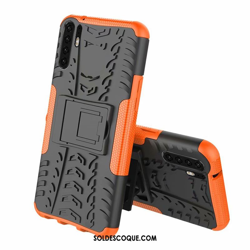 Coque Huawei P30 Pro Protection Tout Compris Similicuir Téléphone Portable Orange En Ligne