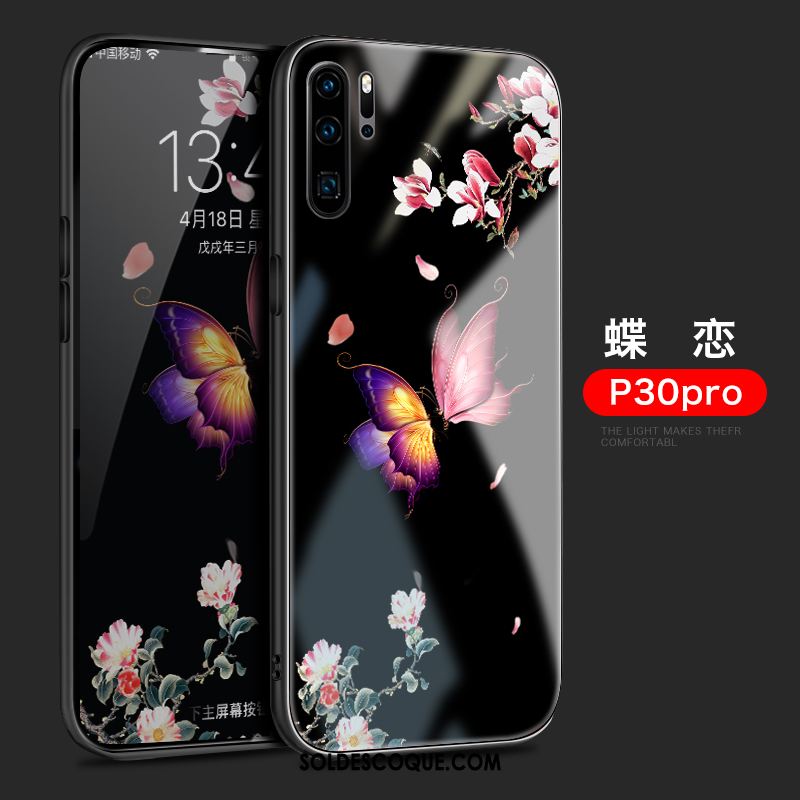 Coque Huawei P30 Pro Sakura Tout Compris Téléphone Portable Verre Clair Housse En Vente