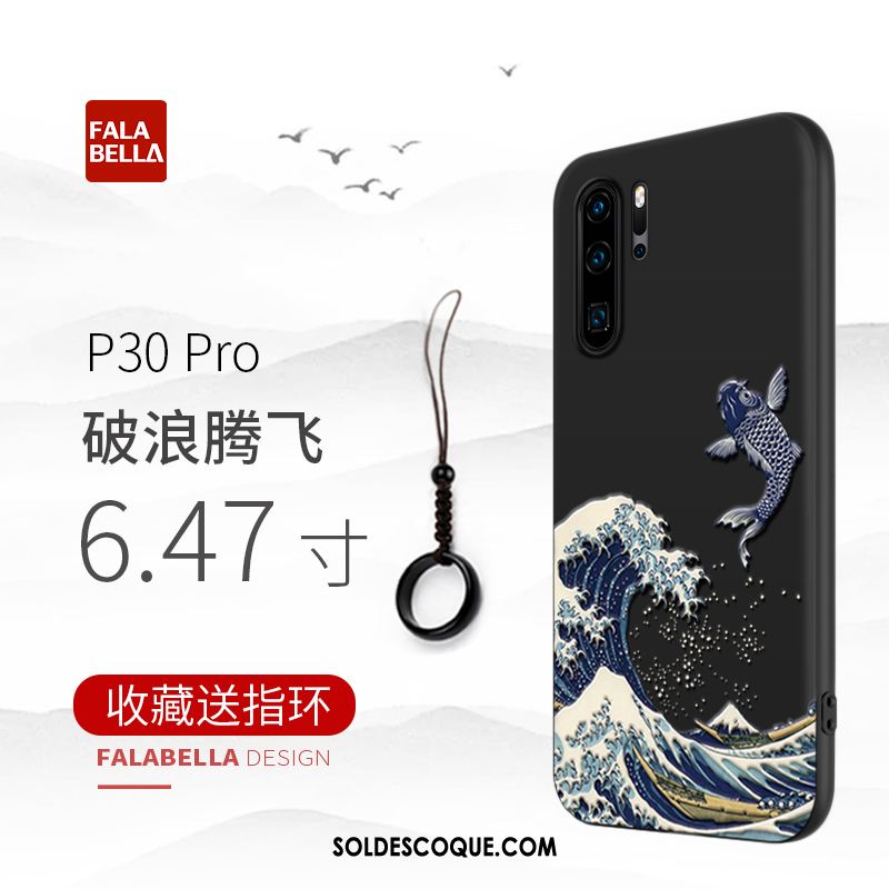 Coque Huawei P30 Pro Style Chinois Marque De Tendance Créatif Incassable Téléphone Portable Housse Soldes