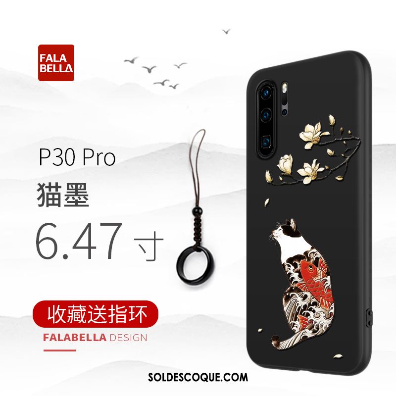 Coque Huawei P30 Pro Style Chinois Marque De Tendance Créatif Incassable Téléphone Portable Housse Soldes