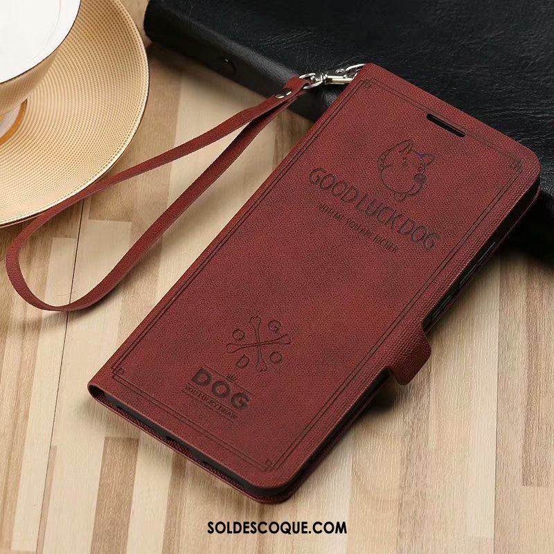 Coque Huawei P30 Pro Tout Compris Étui En Cuir Incassable Vin Rouge Silicone En Vente