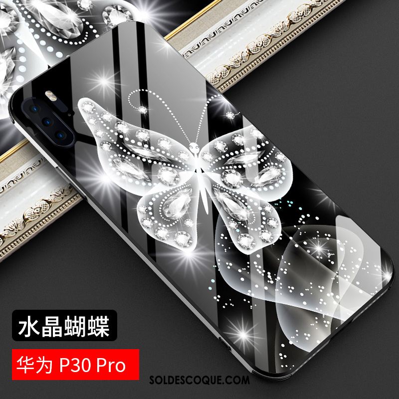 Coque Huawei P30 Pro Téléphone Portable Marque De Tendance Miroir Nouveau Luxe Housse En Ligne