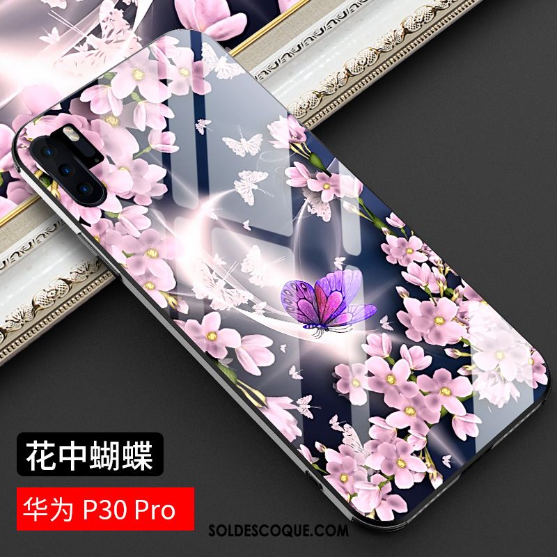 Coque Huawei P30 Pro Téléphone Portable Marque De Tendance Miroir Nouveau Luxe Housse En Ligne