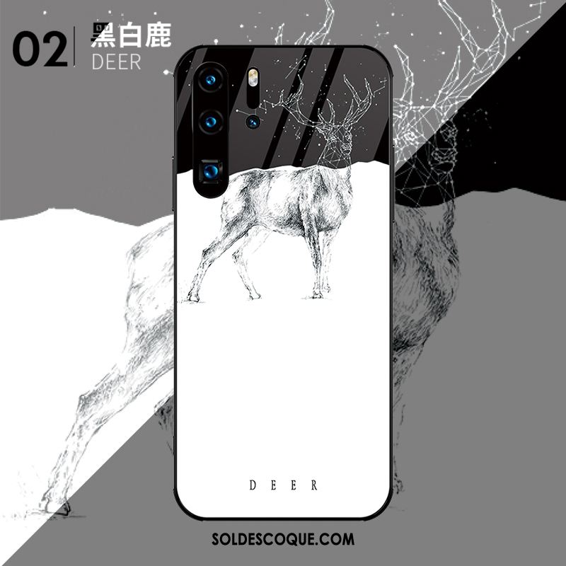 Coque Huawei P30 Pro Téléphone Portable Simple Marque De Tendance Incassable Très Mince Housse En Ligne