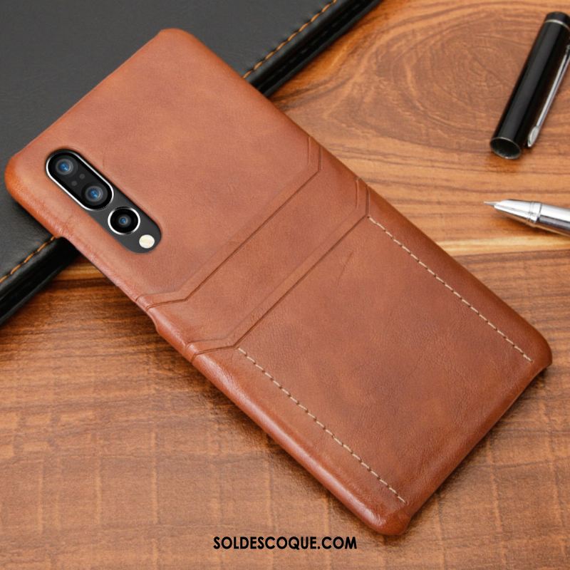 Coque Huawei P30 Tendance Noir Incassable Business Créatif En Ligne