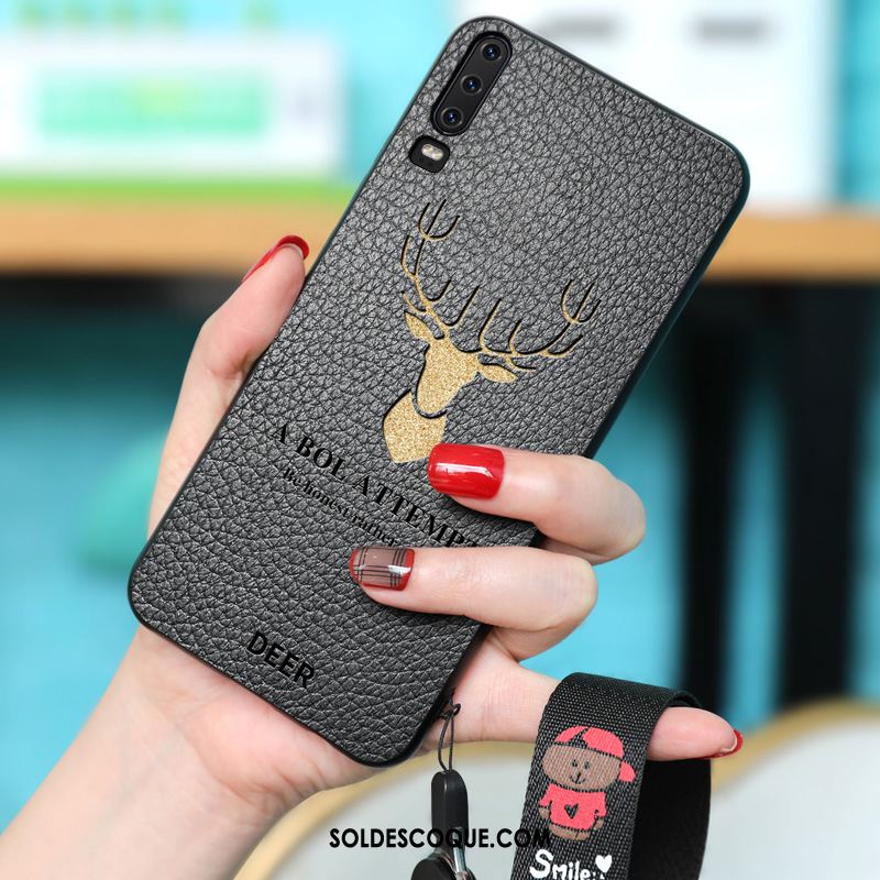 Coque Huawei P30 Téléphone Portable Charmant Protection Amoureux Rouge France