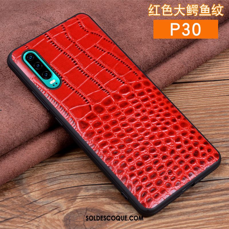 Coque Huawei P30 Téléphone Portable Incassable Noir Personnalité Créatif Pas Cher