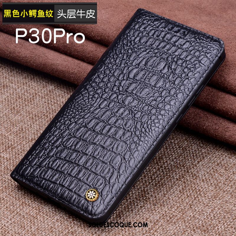 Coque Huawei P30 Téléphone Portable Personnalité Étui En Cuir Créatif Dormance Soldes