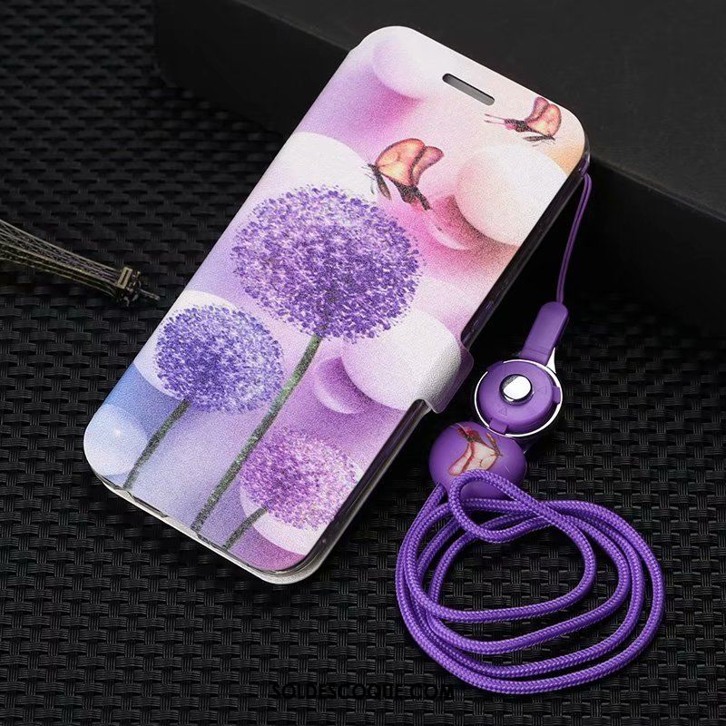 Coque Huawei P30 Violet Silicone Protection Support Étui Pas Cher