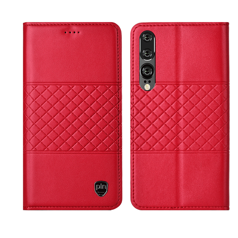 Coque Huawei P30 Étui En Cuir Fluide Doux Nouveau Protection Clamshell En Ligne