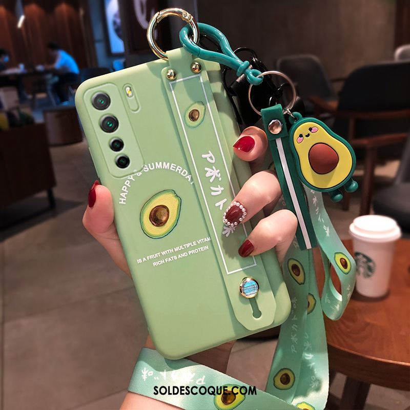 Coque Huawei P40 Lite 5g Incassable Vert Cou Suspendu Nouveau Téléphone Portable En Ligne