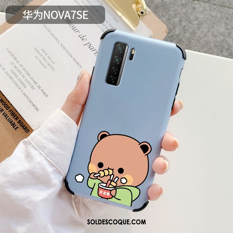 Coque Huawei P40 Lite 5g Nouveau Bleu Incassable Ours Étui En Vente