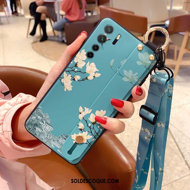 Coque Huawei P40 Lite 5g Support Fluide Doux Ornements Suspendus Vintage Incassable Pas Cher