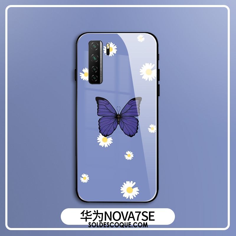 Coque Huawei P40 Lite 5g Très Mince Délavé En Daim Silicone Frais Miroir Pas Cher