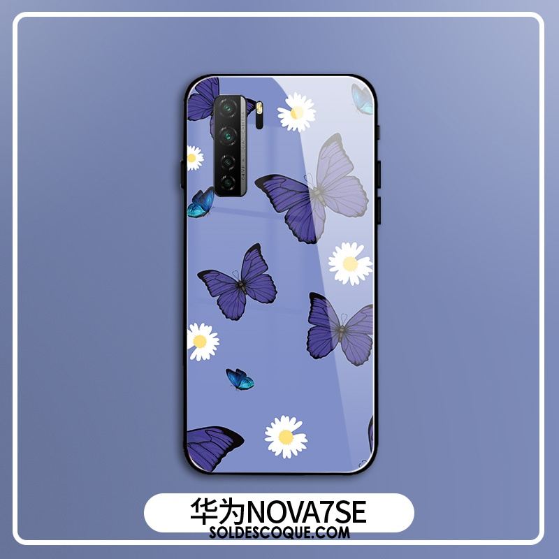 Coque Huawei P40 Lite 5g Très Mince Délavé En Daim Silicone Frais Miroir Pas Cher