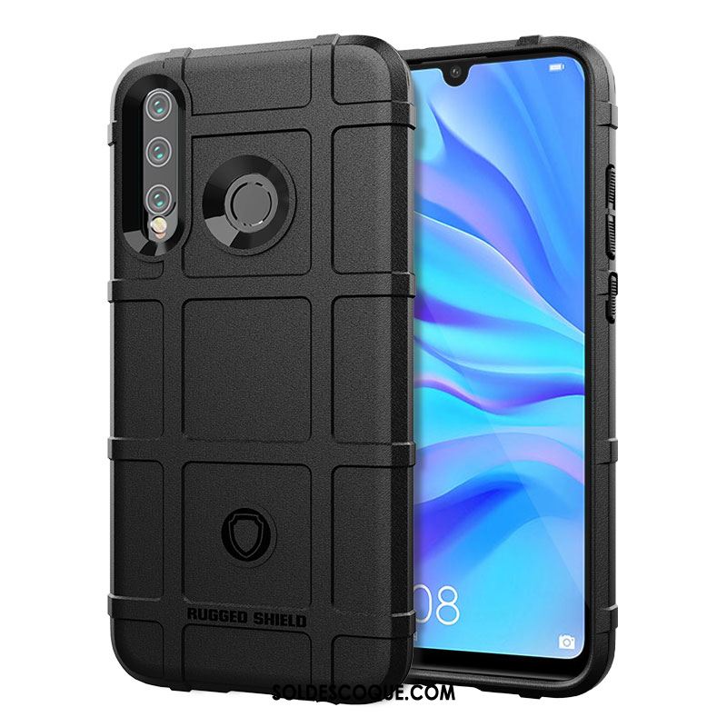 Coque Huawei P40 Lite E Délavé En Daim Trois Défenses Étui Téléphone Portable Vert Pas Cher