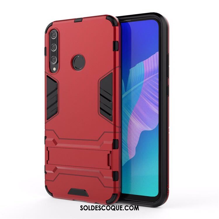 Coque Huawei P40 Lite E Support Téléphone Portable Couvercle Arrière Rouge Classic En Ligne