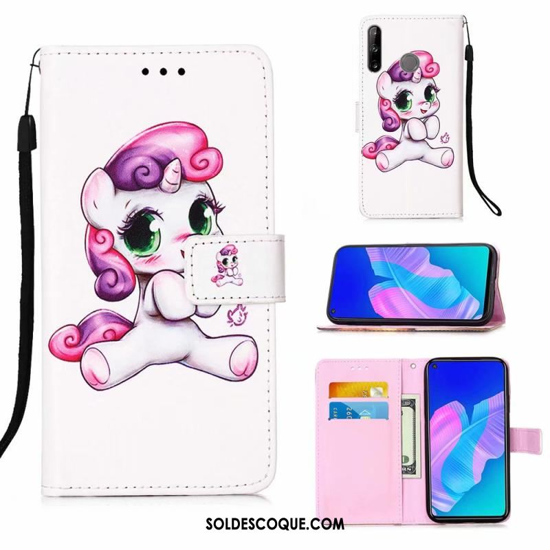 Coque Huawei P40 Lite E Tendance Téléphone Portable Clamshell Peinture Étui Pas Cher