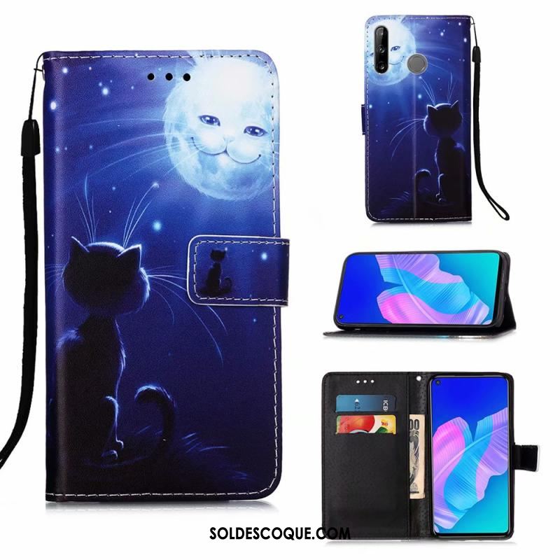 Coque Huawei P40 Lite E Tendance Téléphone Portable Clamshell Peinture Étui Pas Cher