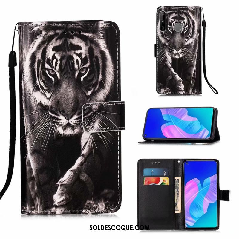 Coque Huawei P40 Lite E Tendance Téléphone Portable Clamshell Peinture Étui Pas Cher