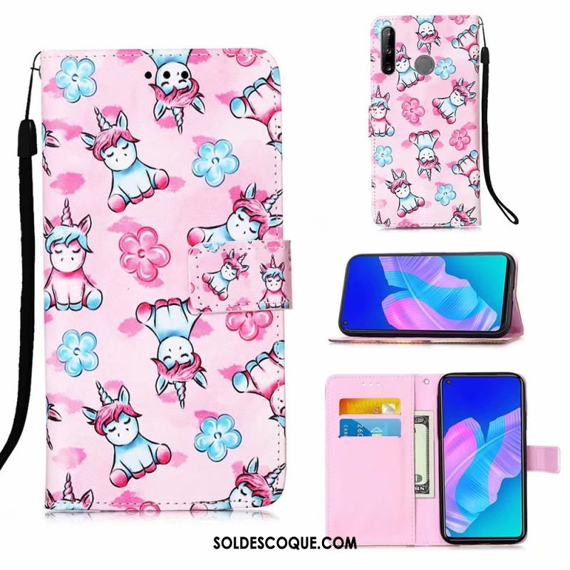 Coque Huawei P40 Lite E Tendance Téléphone Portable Clamshell Peinture Étui Pas Cher