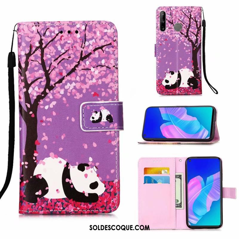 Coque Huawei P40 Lite E Tendance Téléphone Portable Clamshell Peinture Étui Pas Cher