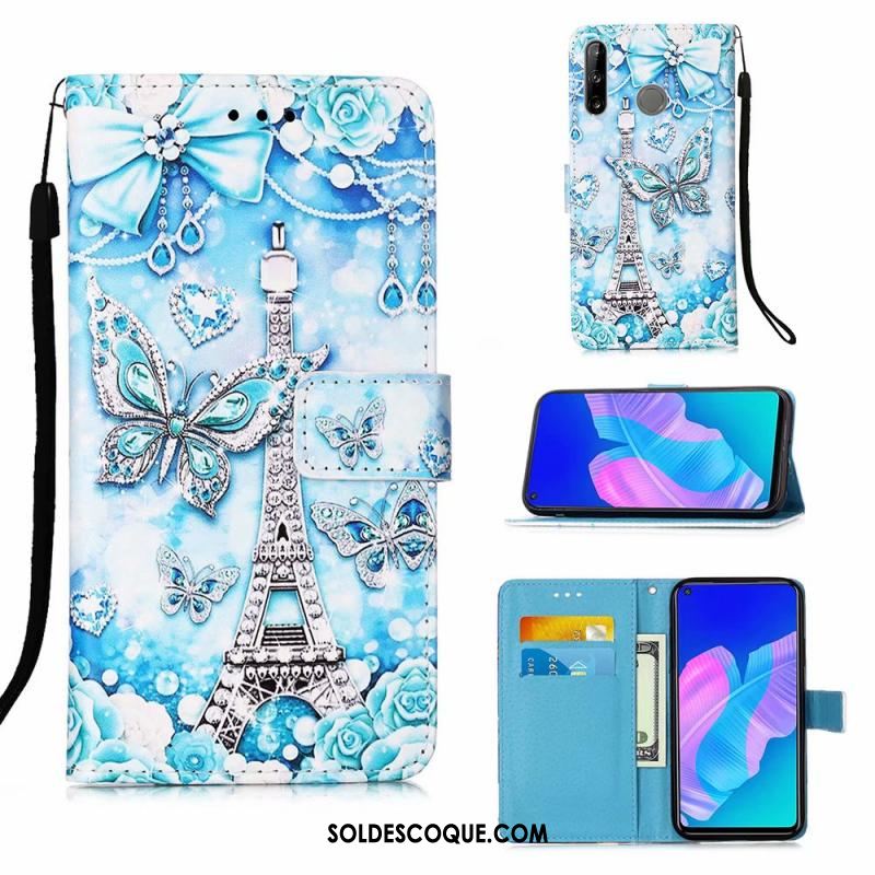 Coque Huawei P40 Lite E Tendance Téléphone Portable Clamshell Peinture Étui Pas Cher