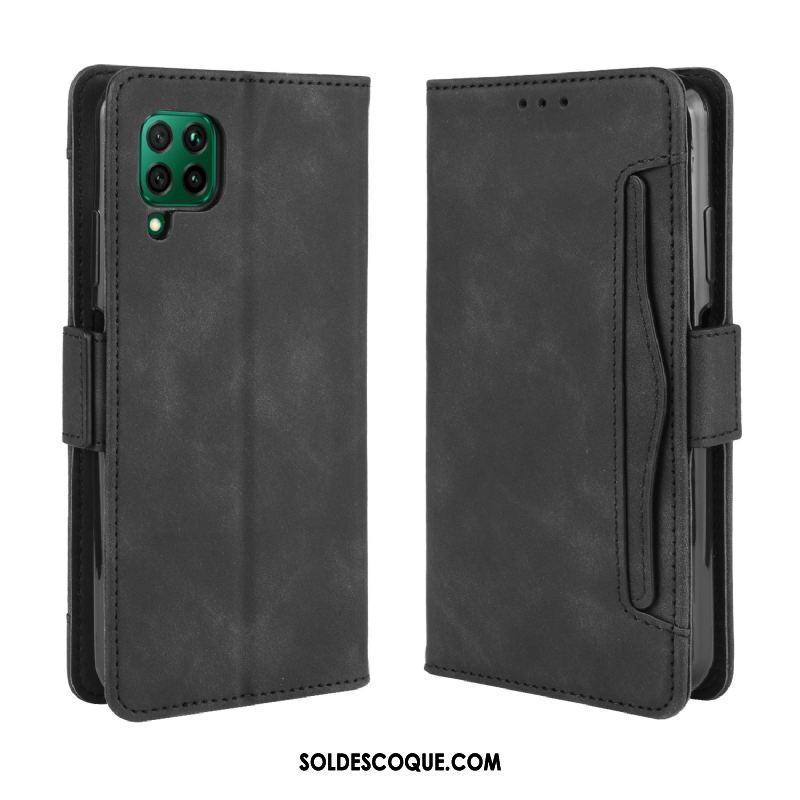 Coque Huawei P40 Lite Protection Vintage Téléphone Portable Étui En Cuir Carte En Ligne