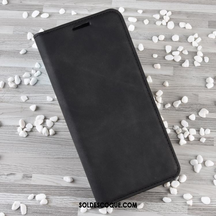 Coque Huawei P40 Lite Support Clamshell Portefeuille Téléphone Portable Étui En Cuir En Vente