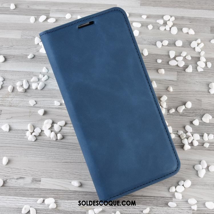 Coque Huawei P40 Lite Support Clamshell Portefeuille Téléphone Portable Étui En Cuir En Vente