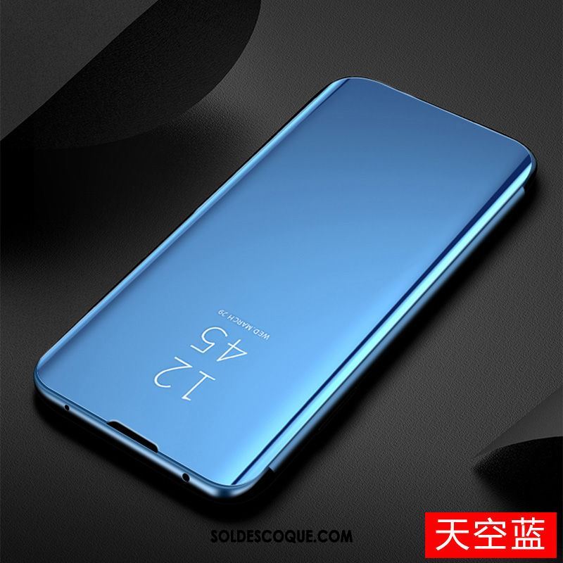 Coque Huawei P40 Lite Tout Compris Miroir Jeunesse Étui En Cuir Protection Soldes