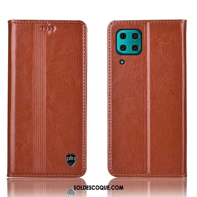 Coque Huawei P40 Lite Étui En Cuir Protection Téléphone Portable Housse France