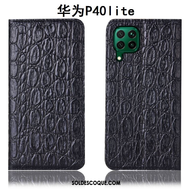 Coque Huawei P40 Lite Étui Étui En Cuir Protection Incassable Tout Compris France