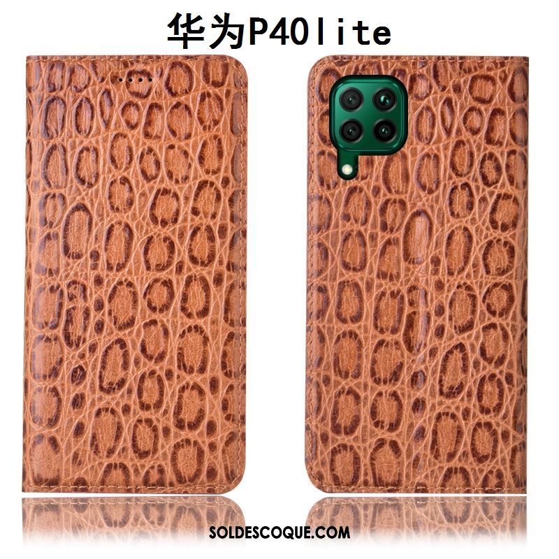 Coque Huawei P40 Lite Étui Étui En Cuir Protection Incassable Tout Compris France