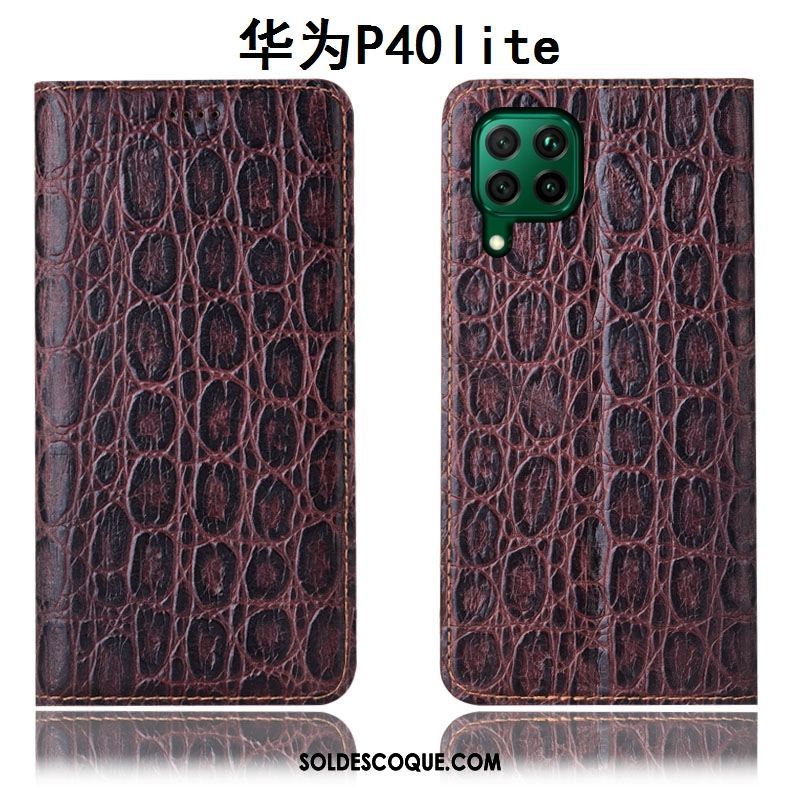 Coque Huawei P40 Lite Étui Étui En Cuir Protection Incassable Tout Compris France