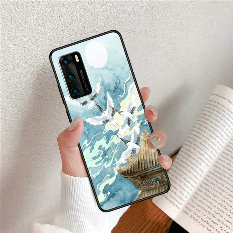 Coque Huawei P40 Modèle Art Téléphone Portable Frais Vent Soldes