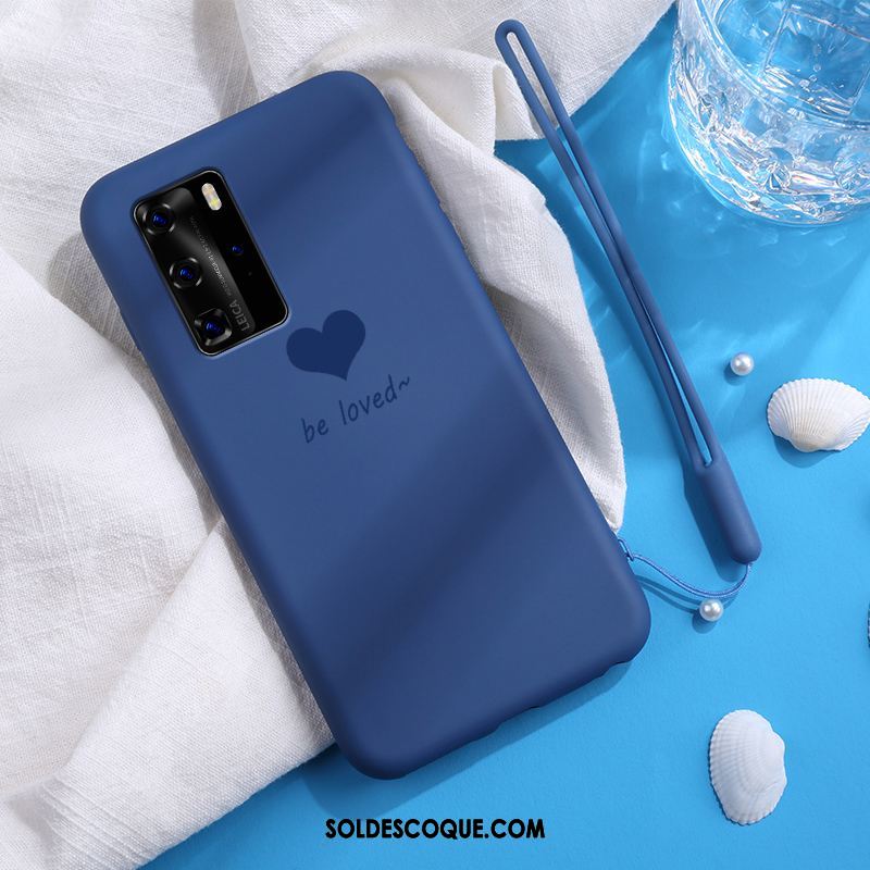 Coque Huawei P40 Pro Amour Amoureux Téléphone Portable Protection Très Mince En Vente