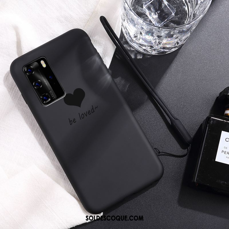 Coque Huawei P40 Pro Amour Amoureux Téléphone Portable Protection Très Mince En Vente