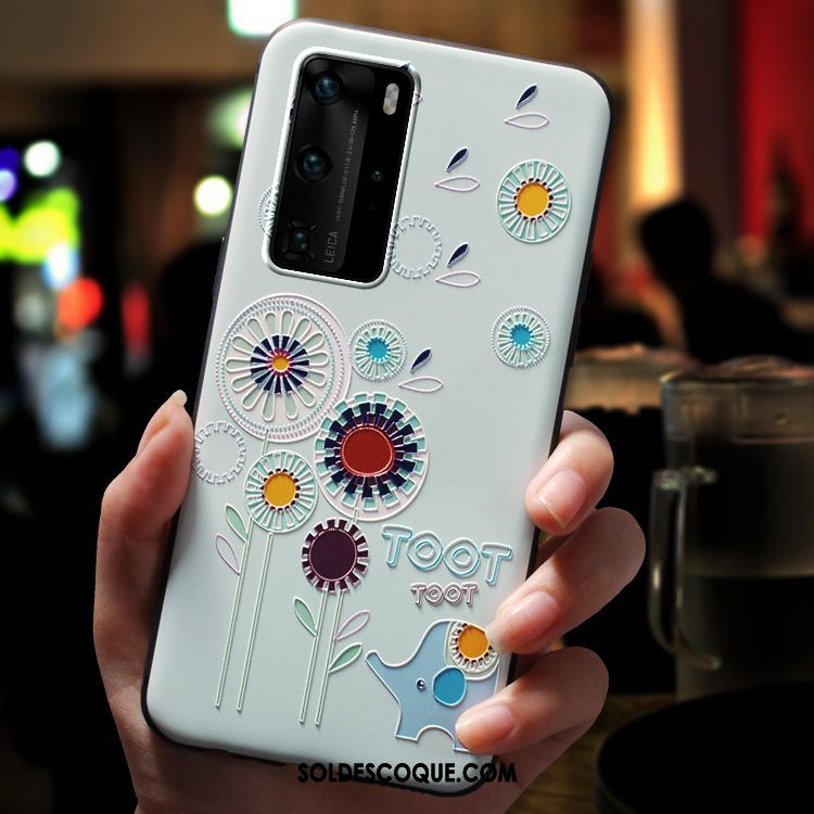 Coque Huawei P40 Pro Nouveau Net Rouge Dessin Animé Tout Compris Téléphone Portable Pas Cher