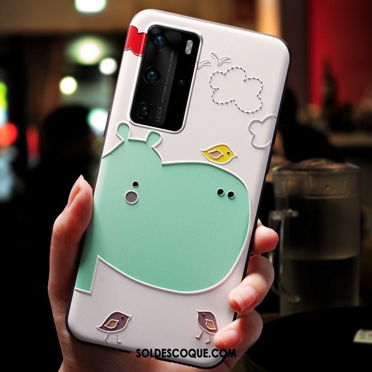 Coque Huawei P40 Pro Nouveau Net Rouge Dessin Animé Tout Compris Téléphone Portable Pas Cher