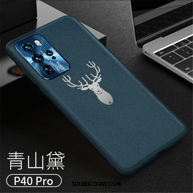 Coque Huawei P40 Pro Nouveau Protection Incassable Très Mince Cuir Housse En Ligne