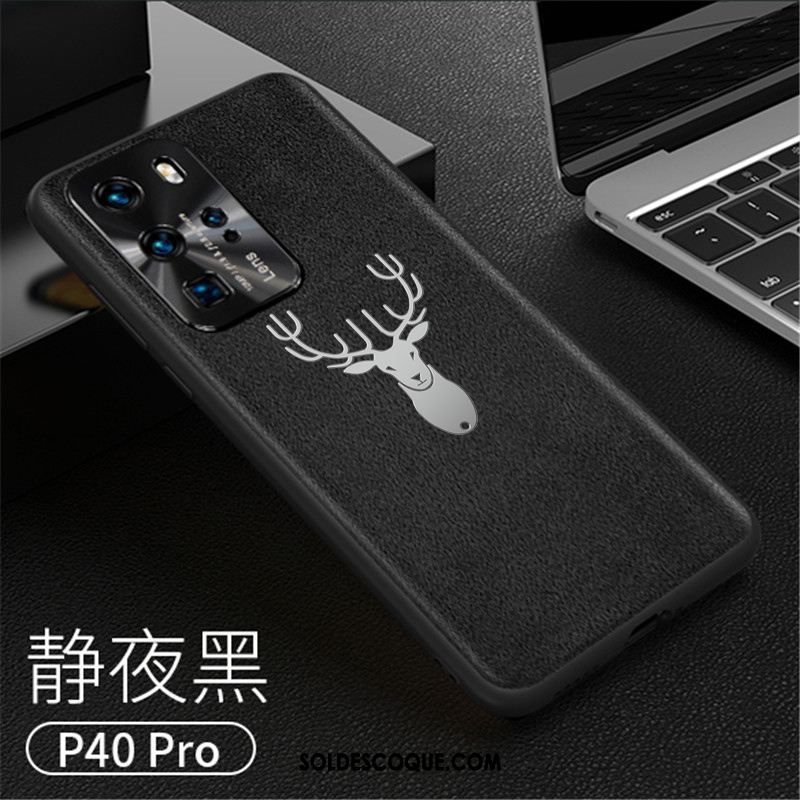 Coque Huawei P40 Pro Nouveau Protection Incassable Très Mince Cuir Housse En Ligne