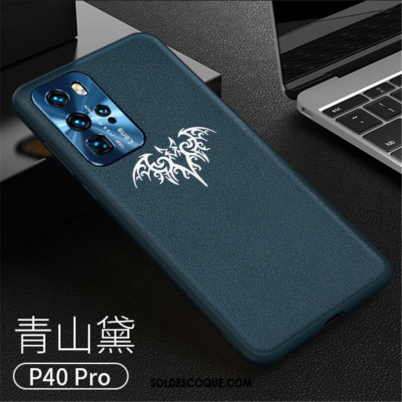 Coque Huawei P40 Pro Nouveau Protection Incassable Très Mince Cuir Housse En Ligne