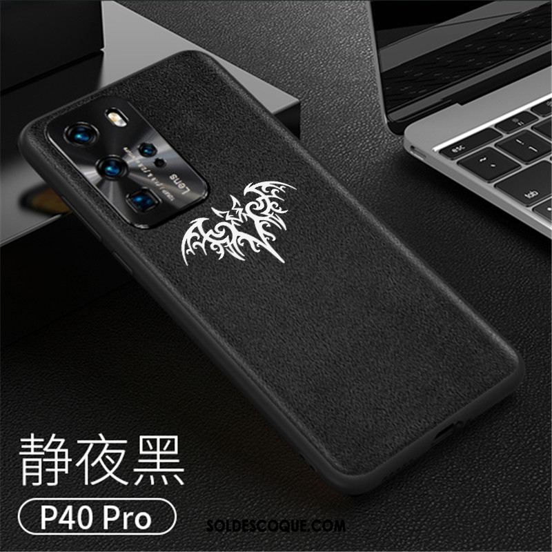 Coque Huawei P40 Pro Nouveau Protection Incassable Très Mince Cuir Housse En Ligne