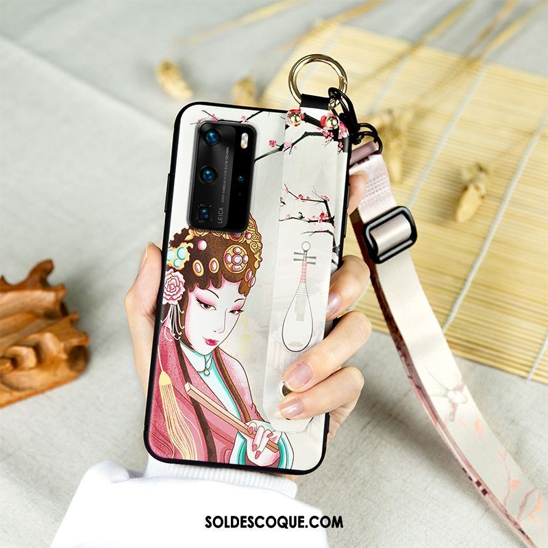 Coque Huawei P40 Pro Ornements Suspendus Protection Incassable Opéra De Pékin Tout Compris Soldes