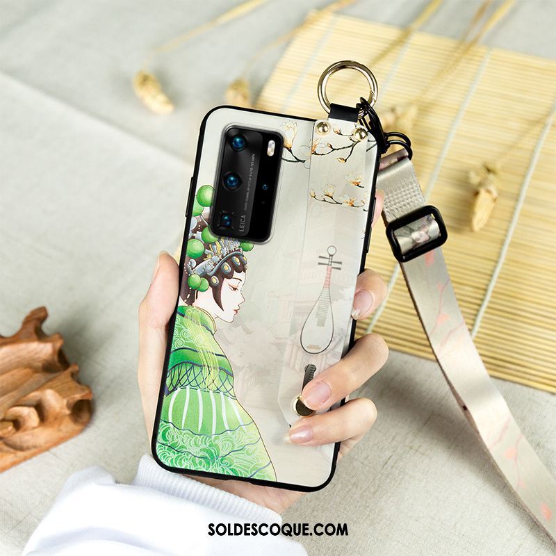 Coque Huawei P40 Pro Ornements Suspendus Protection Incassable Opéra De Pékin Tout Compris Soldes