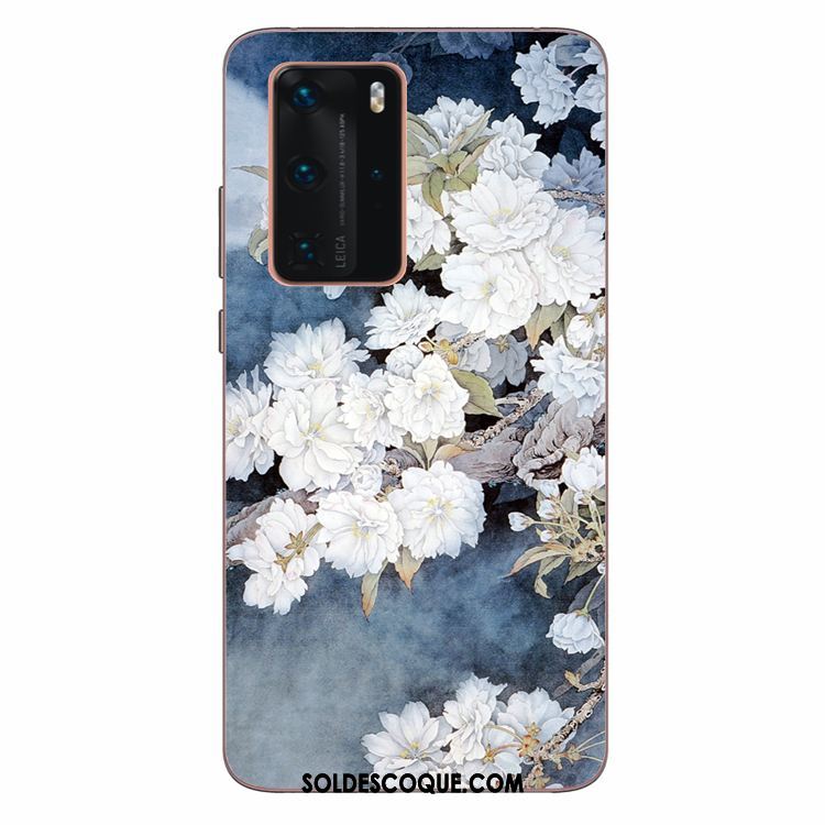 Coque Huawei P40 Pro Personnalité Téléphone Portable Fluide Doux Art Silicone Housse Soldes