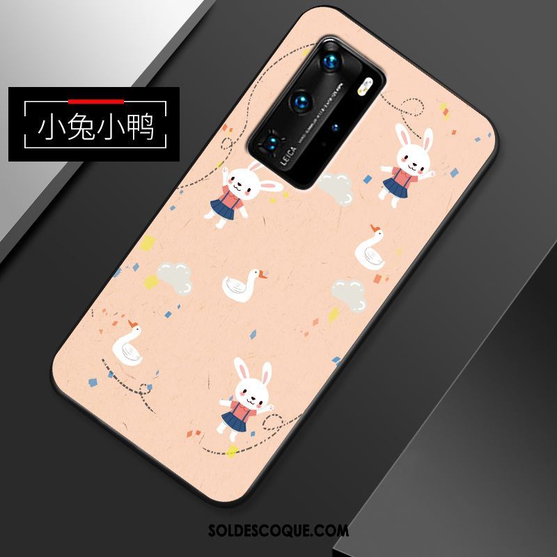 Coque Huawei P40 Pro Simple Tout Compris Incassable Dessin Animé Charmant Pas Cher